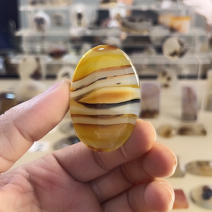 玛瑙/玉髓吊坠(不含链)未镶嵌