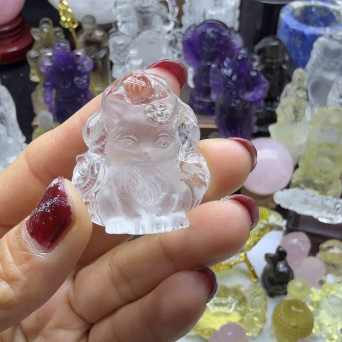 珠宝半成品水晶未镶嵌