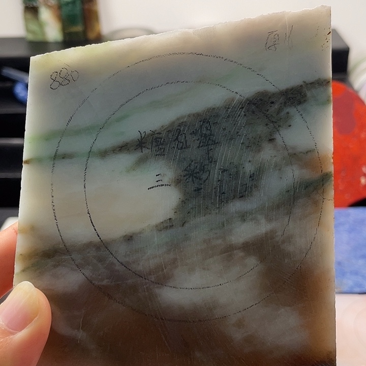 独山玉未镶嵌手镯定制
