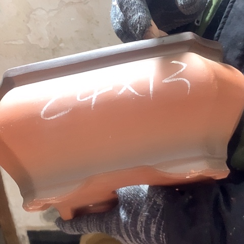 紫砂花盆手工制作