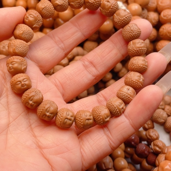 猴头核桃手串心****痛宝宝佛