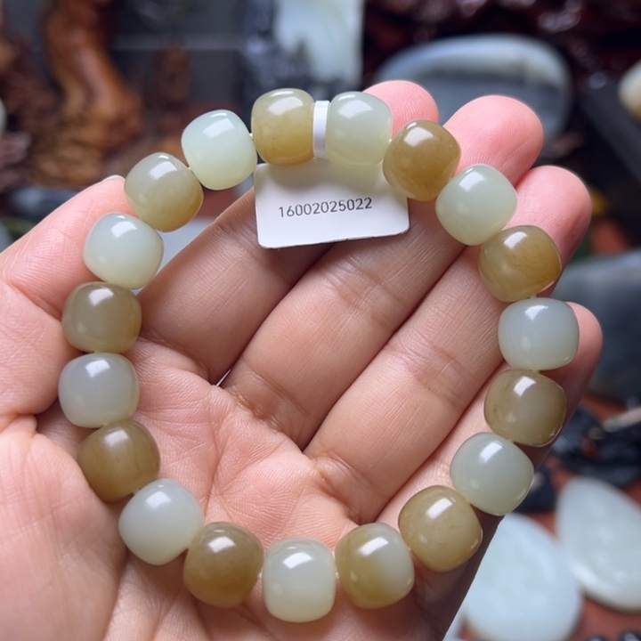 和田玉手链未镶嵌