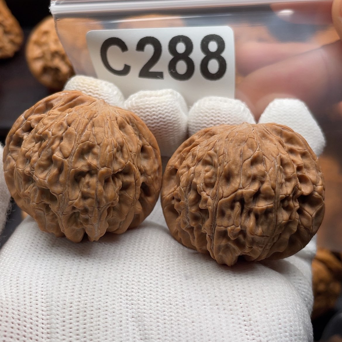 【闪购商品】文玩核桃吊坠C288全品歪磨40