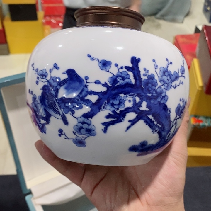 罐（不带礼盒）陶瓷茶叶罐储物罐