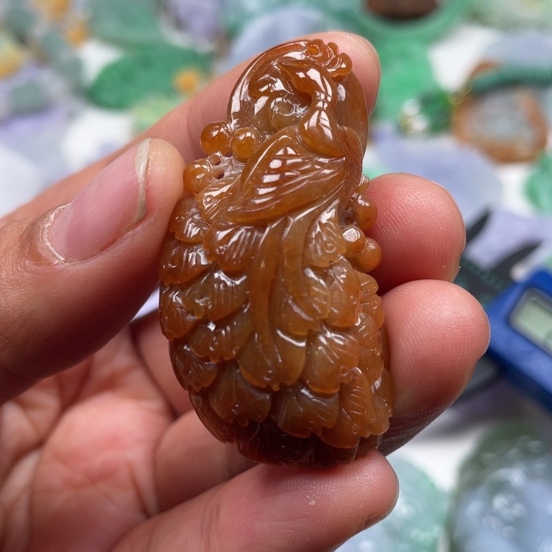 颈饰未镶嵌翡翠翡玉缘翡翠