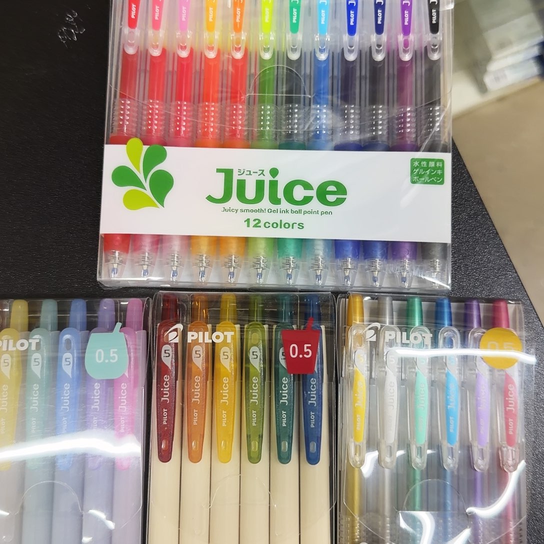 百乐彩色果汁中性笔-30支