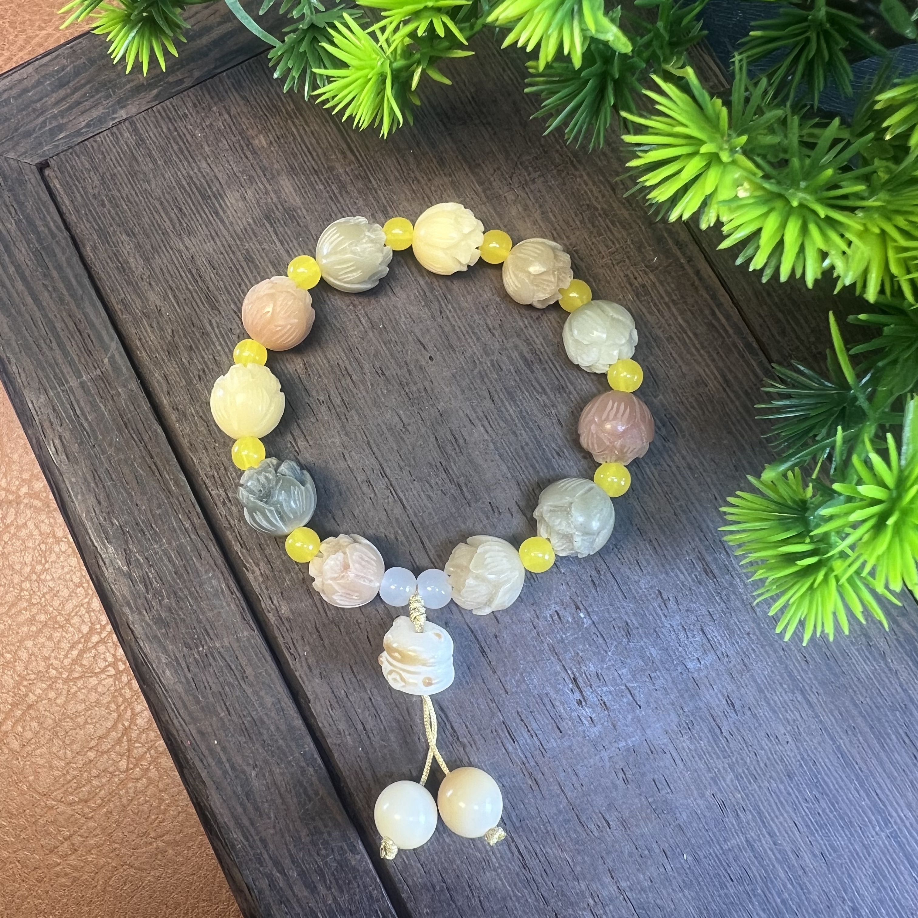 有钱花单圈菩提12mm手串（无礼盒）1086