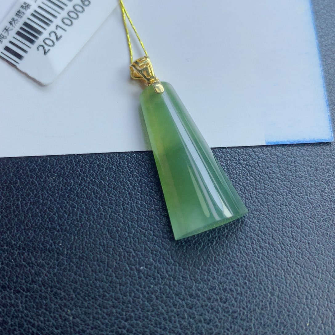 颈饰未镶嵌翡翠无事柱