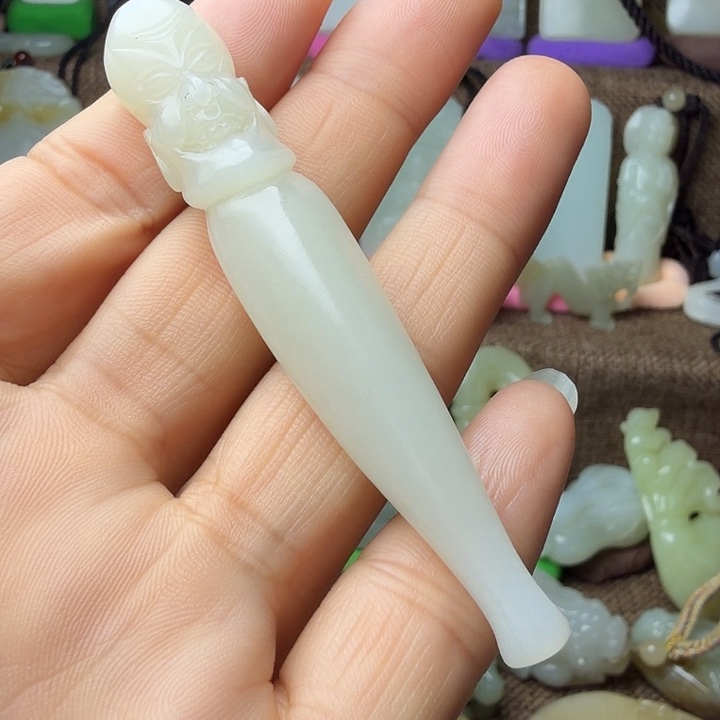 和田玉（糖玉）未镶嵌挂件