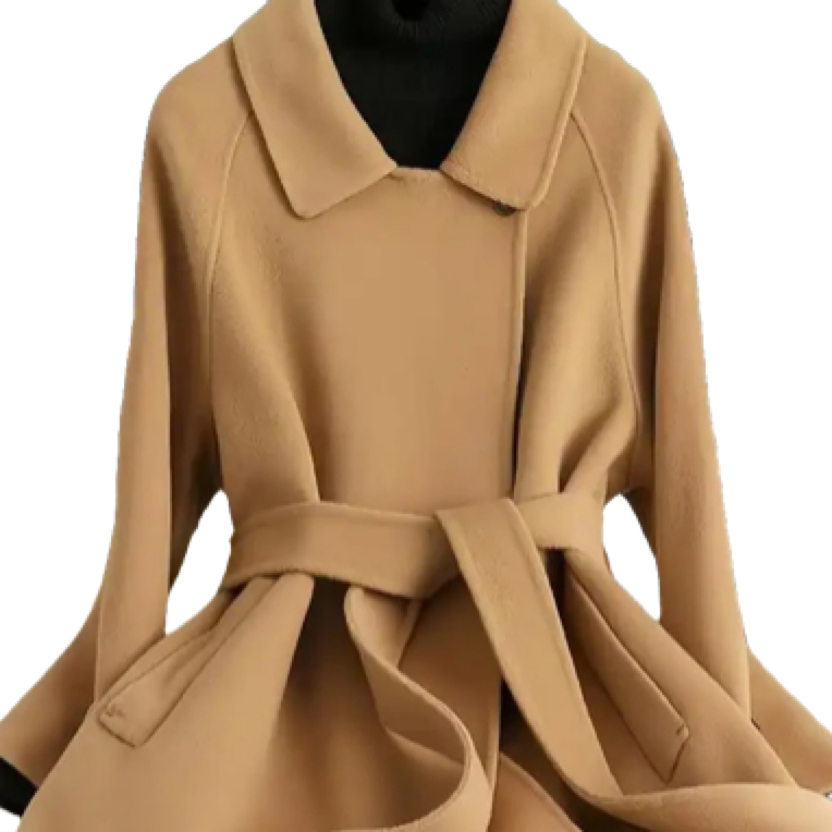 05款韩版休闲大衣黑色款（没有运险）非全❤️介意勿拍