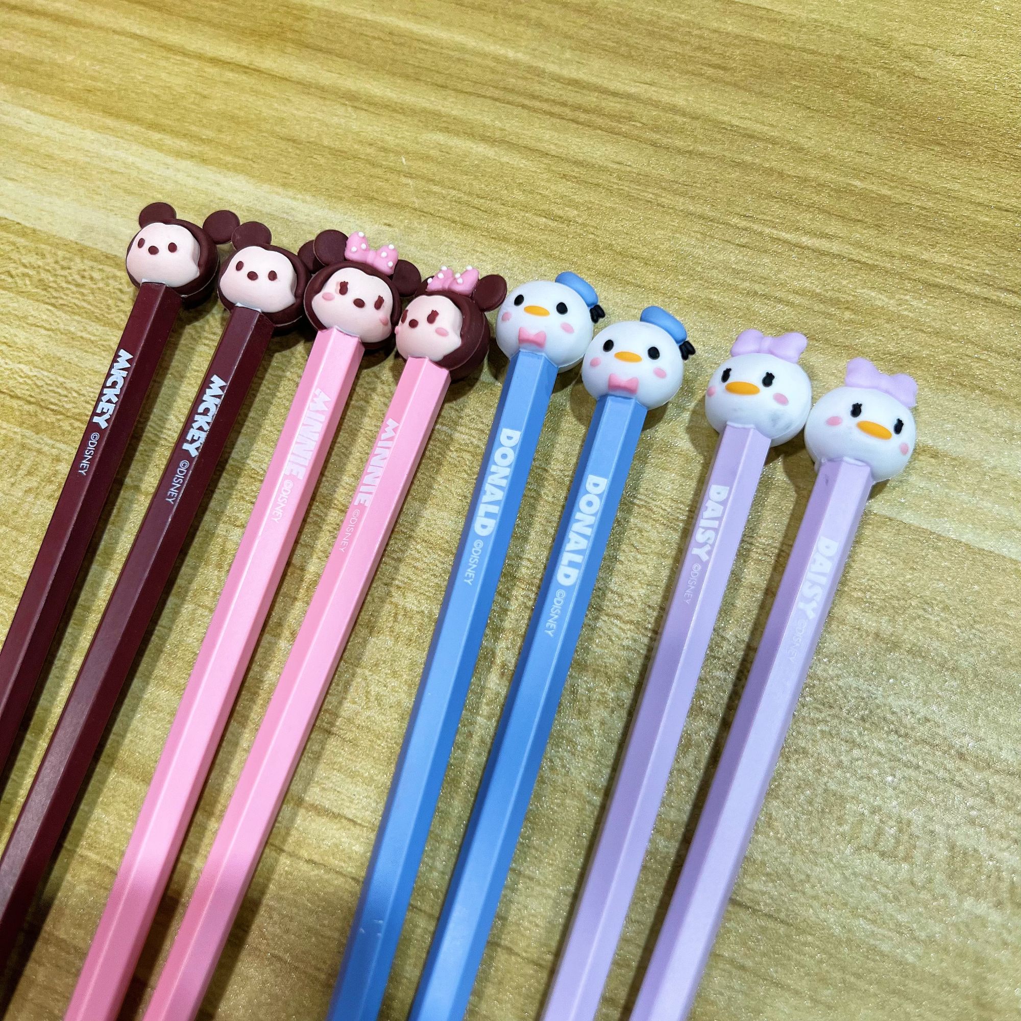 【言则】迪士尼正版野餐餐具合金筷子-4双装