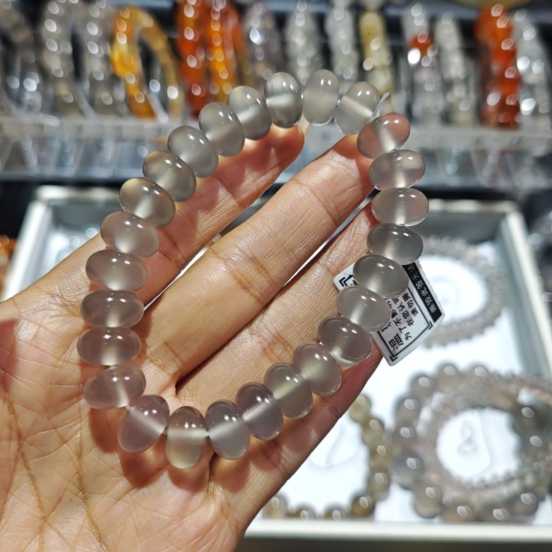 于***一玛瑙/玉髓未镶嵌手串