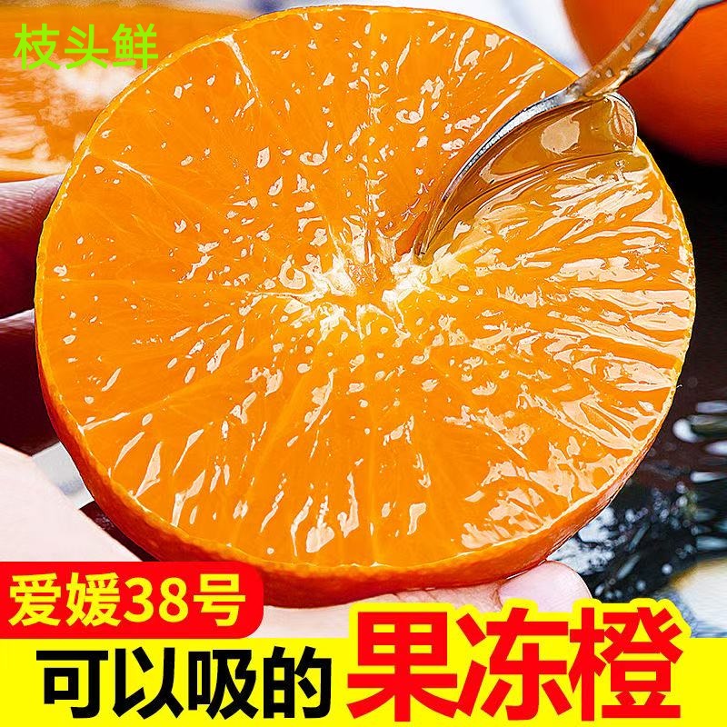 正宗四川爱媛38号果冻橙橙子新鲜应季水果爆甜多汁【坏果包赔】