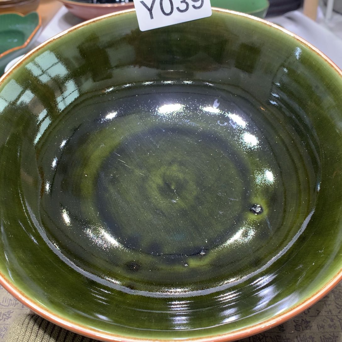 陶景德镇粗陶复古盘碗微瑕