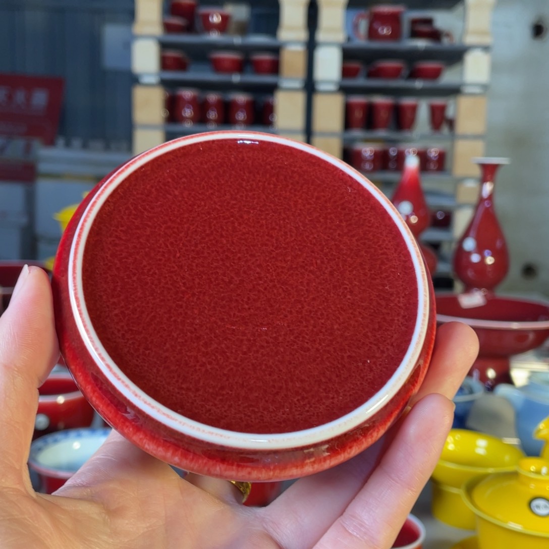 清欢雅玩原矿郎红福利盖置