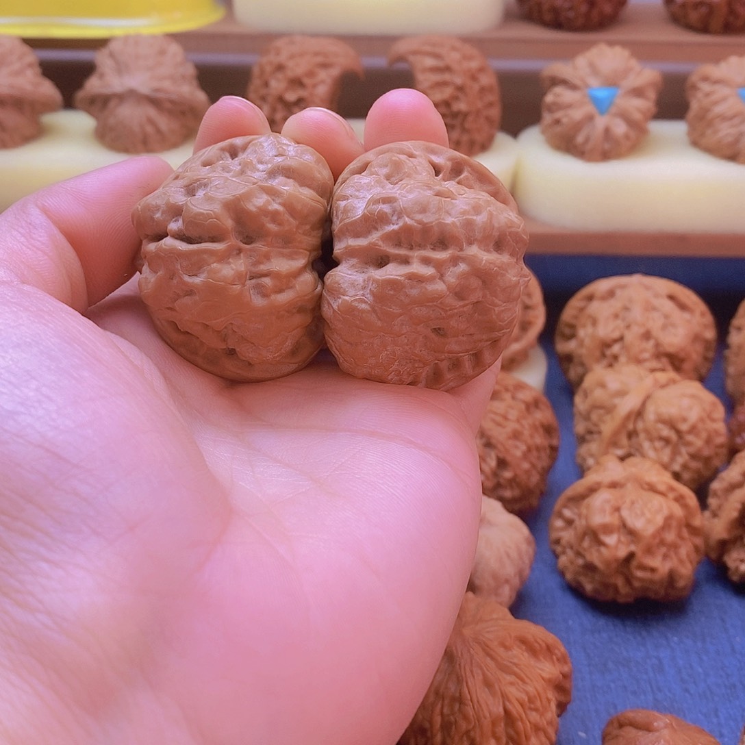 文玩核桃把件43全品蛤蟆头