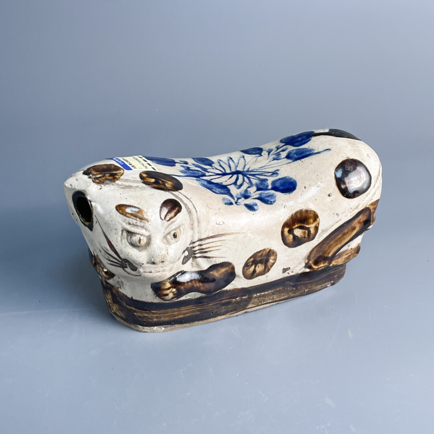 民国 青花猫型枕-M25KT000E09