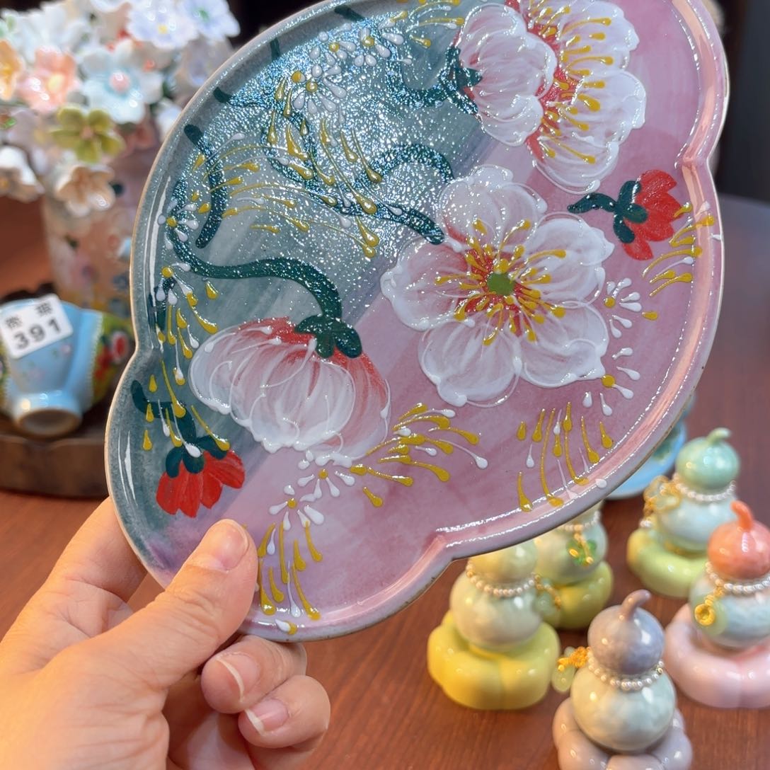 彪***暖景德镇手绘高温釉下彩陶瓷茶具