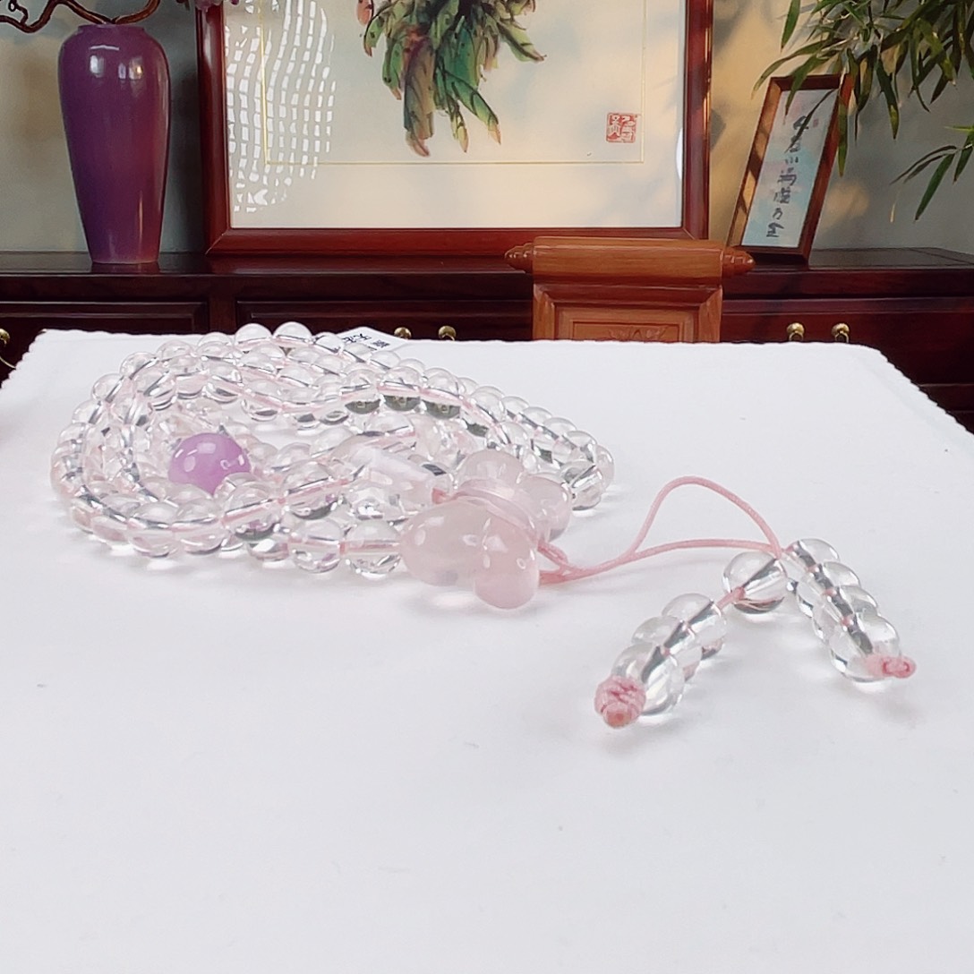 水晶颈饰未镶嵌水晶7.5