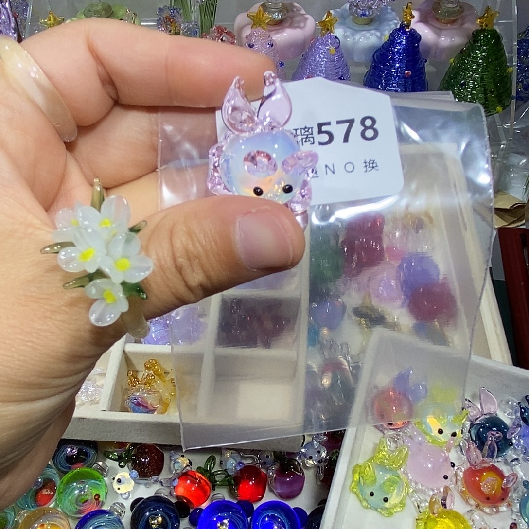 蛋****吊坠（不含链）玻璃578海兔一个