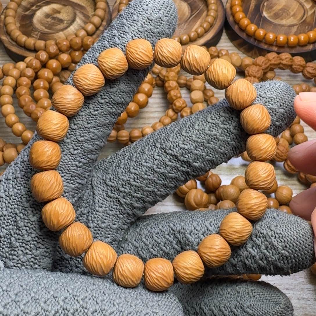 猴头核桃手串千刃云锦10mm