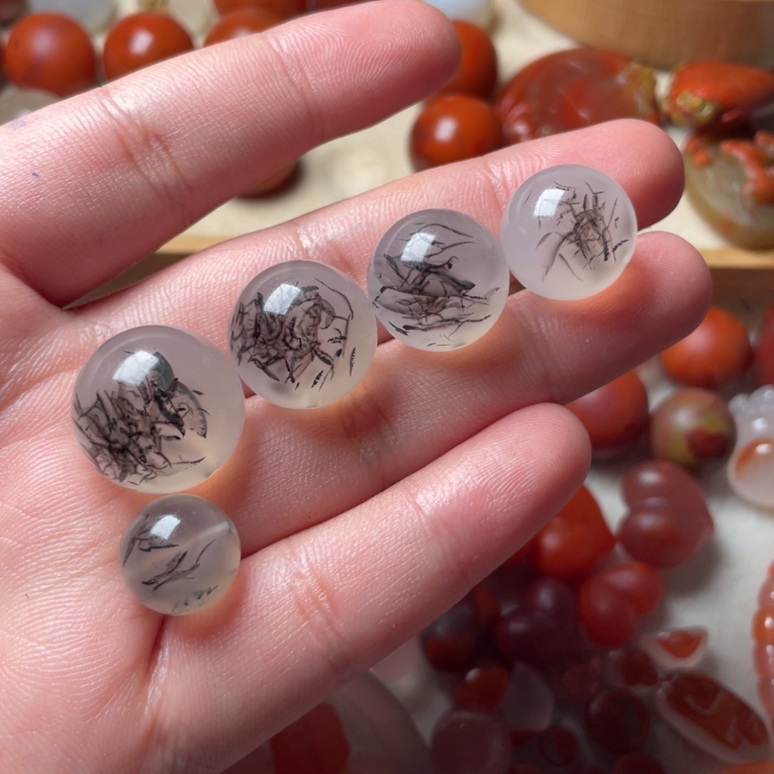 路***子南红玛瑙未镶嵌吊坠(不含链)