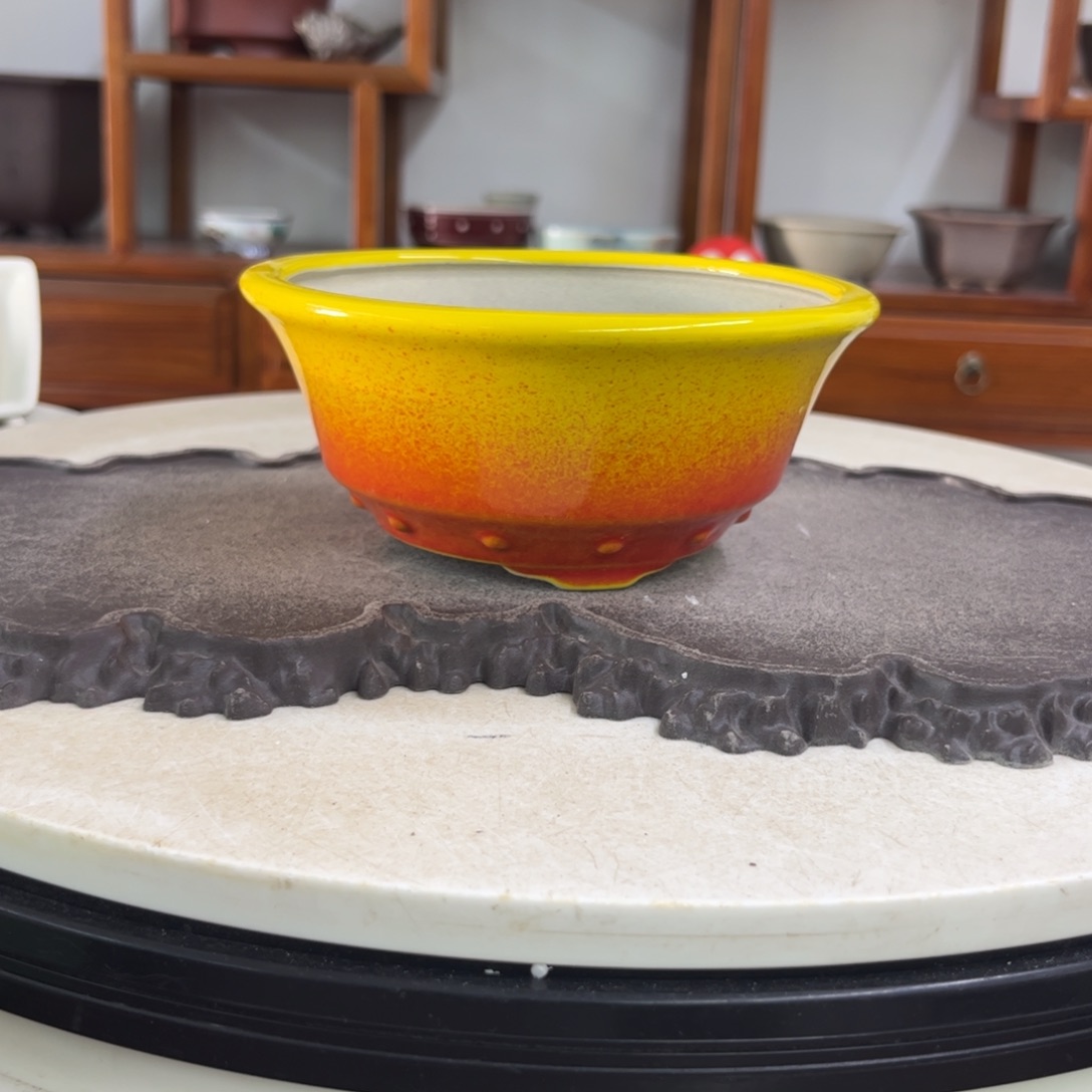 紫砂花盆瑕疵6-13。。。