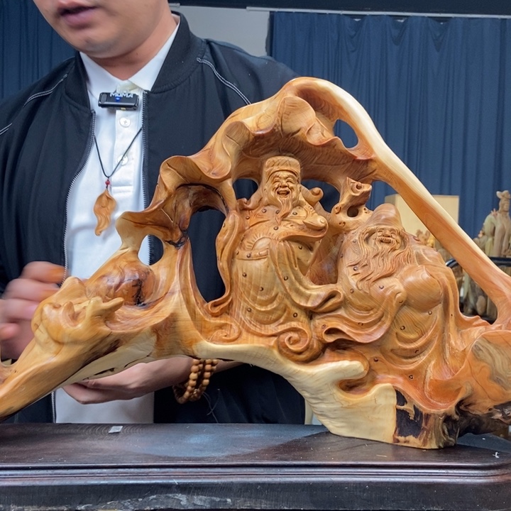 柏木（崖柏）随型摆件
