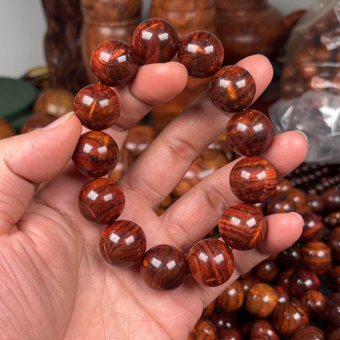 黄花梨/降香黄檀手串/手链小*