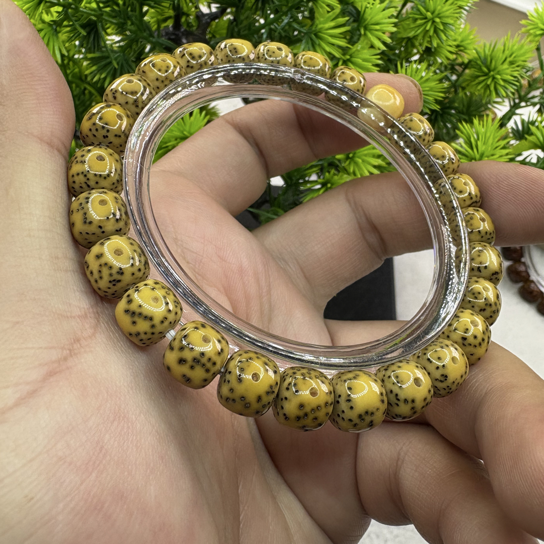 9.5原白双留白星点好老型单圈