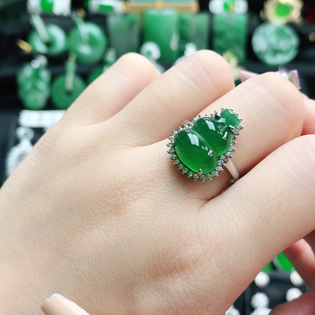 玛瑙/玉髓戒指未镶嵌