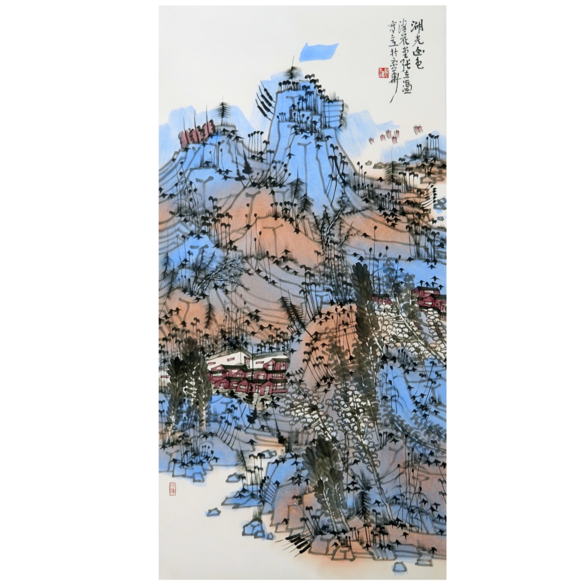 北京荣宝拍卖-当代书画（4）-张立涛绘画作品19-8.5平尺