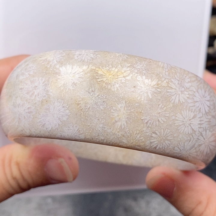 硅化玉手镯未镶嵌61,7 