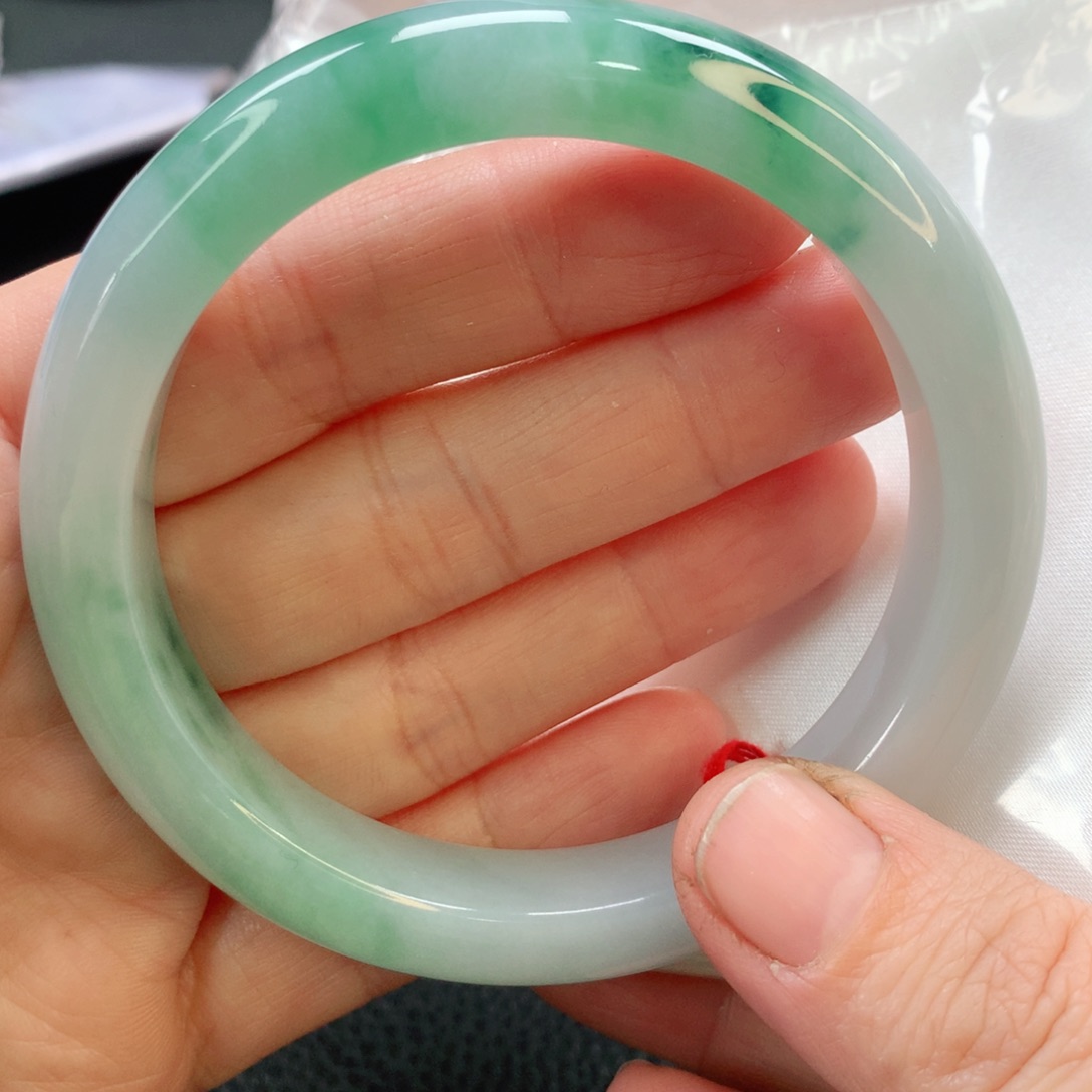 翡翠手镯未镶嵌60.5正