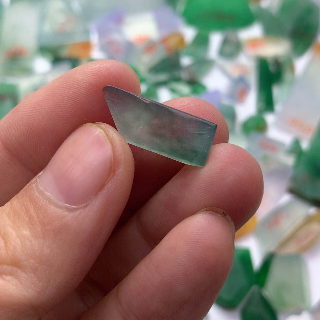 定制翡翠未镶嵌天然缅甸翡翠吊坠挂件