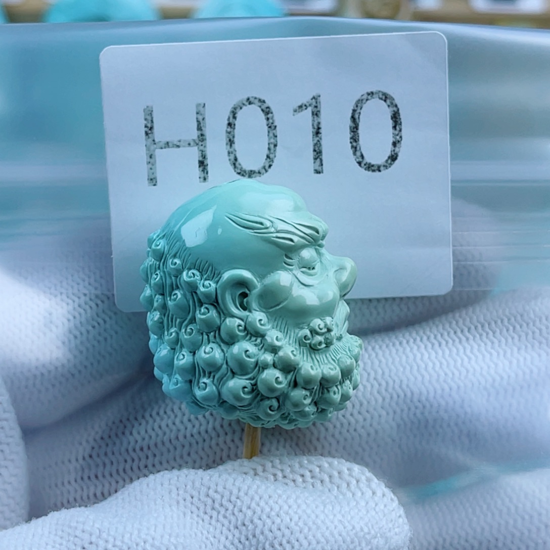 飞***号绿松石未镶嵌珠宝奇石