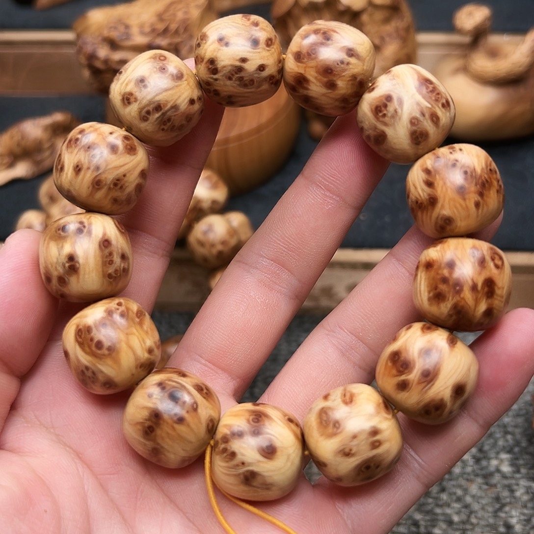 柏木（崖柏）手串/手链太行崖柏1.8老型珠