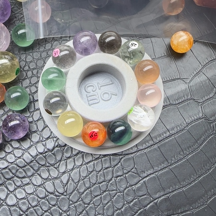 建***水晶珠宝半成品未镶嵌a175