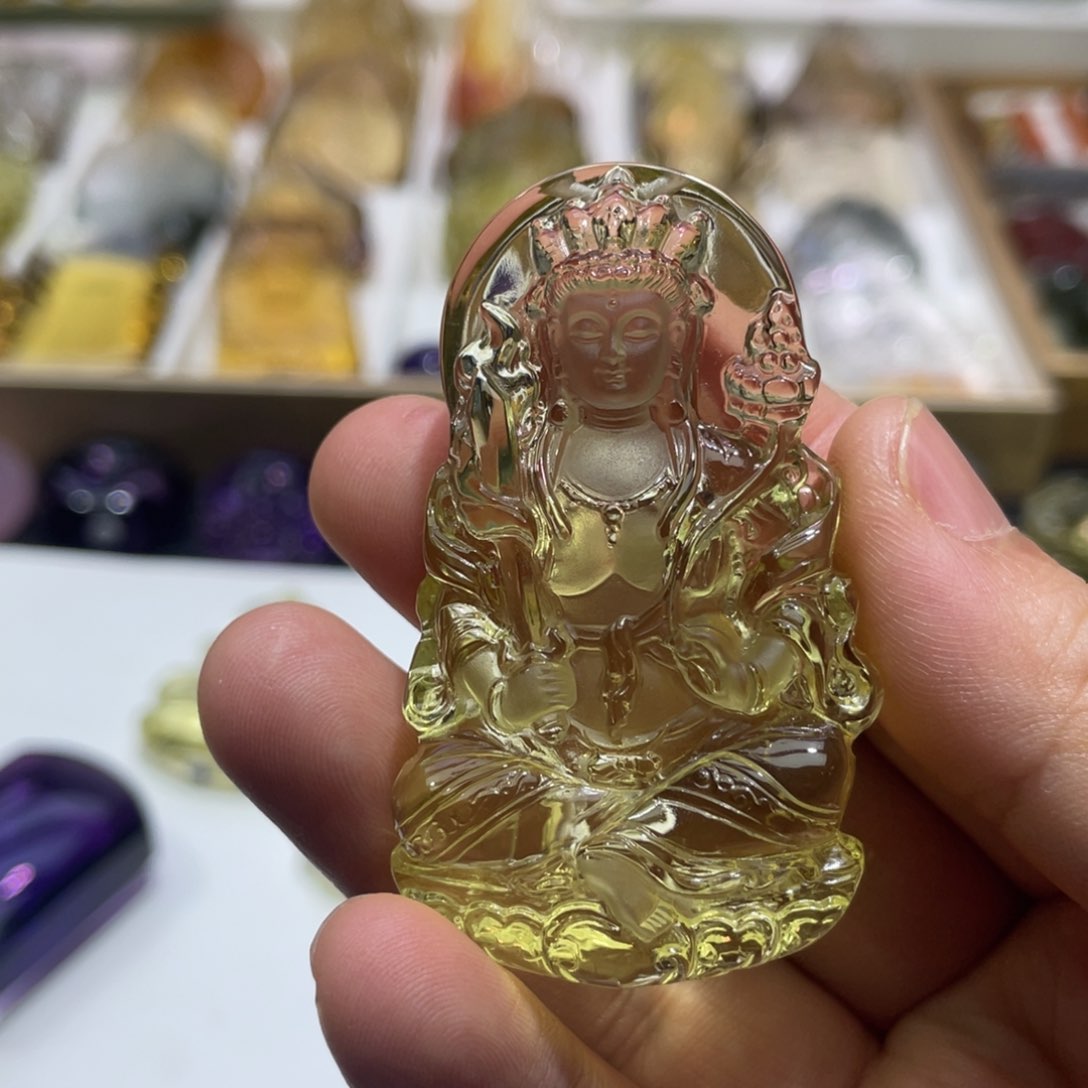 水晶颈饰未镶嵌胖*a定制