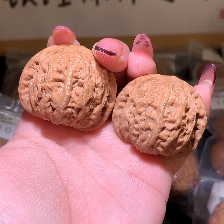 A***_文玩核桃把件铁锤42➕