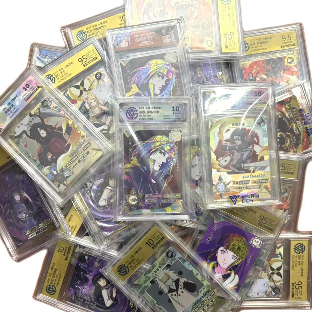 火影忍者10NR鼬小白盒卡游【盲盒产品 默认待拆】图案烫金售后角色