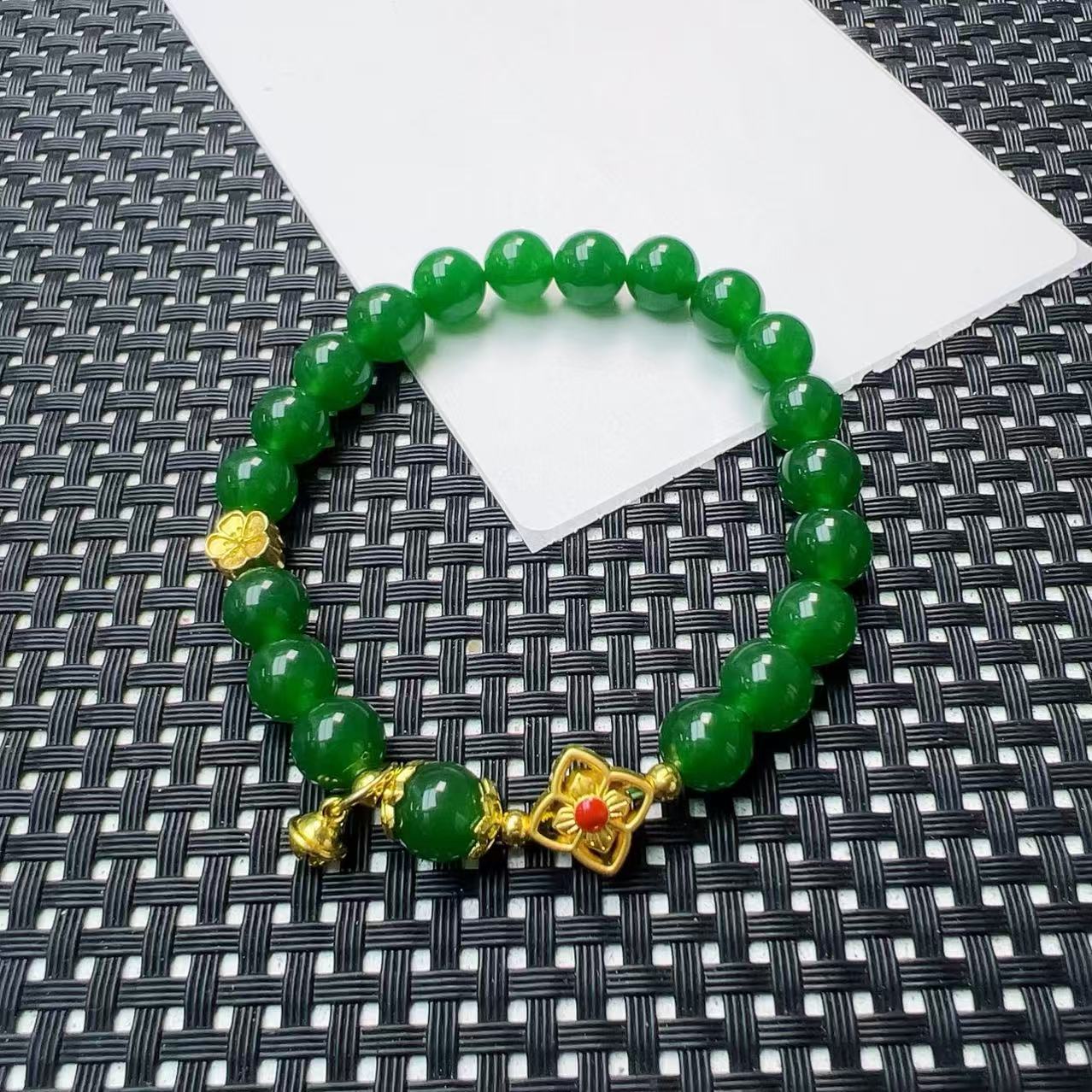 [石矿]A1289阳绿DIY手链8M