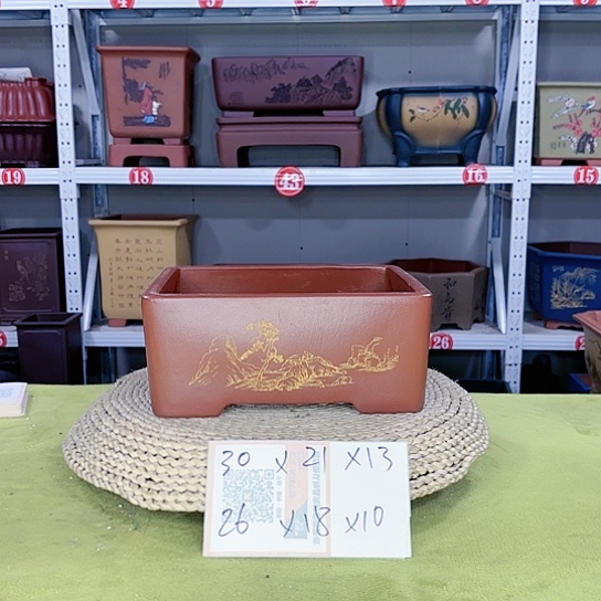 紫砂花盆宜兴紫砂厂