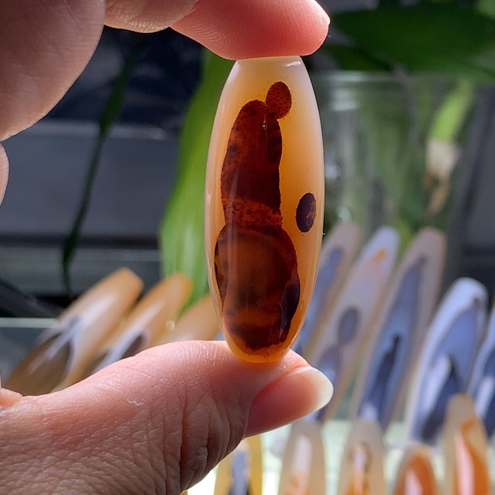 未镶嵌玛瑙/玉髓珠宝半成品6