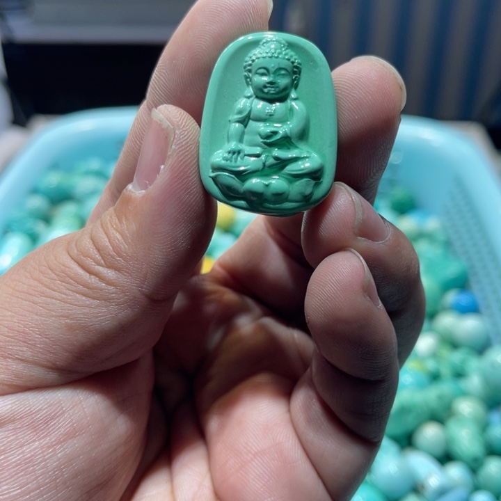 菱锰矿珠宝半成品未镶嵌