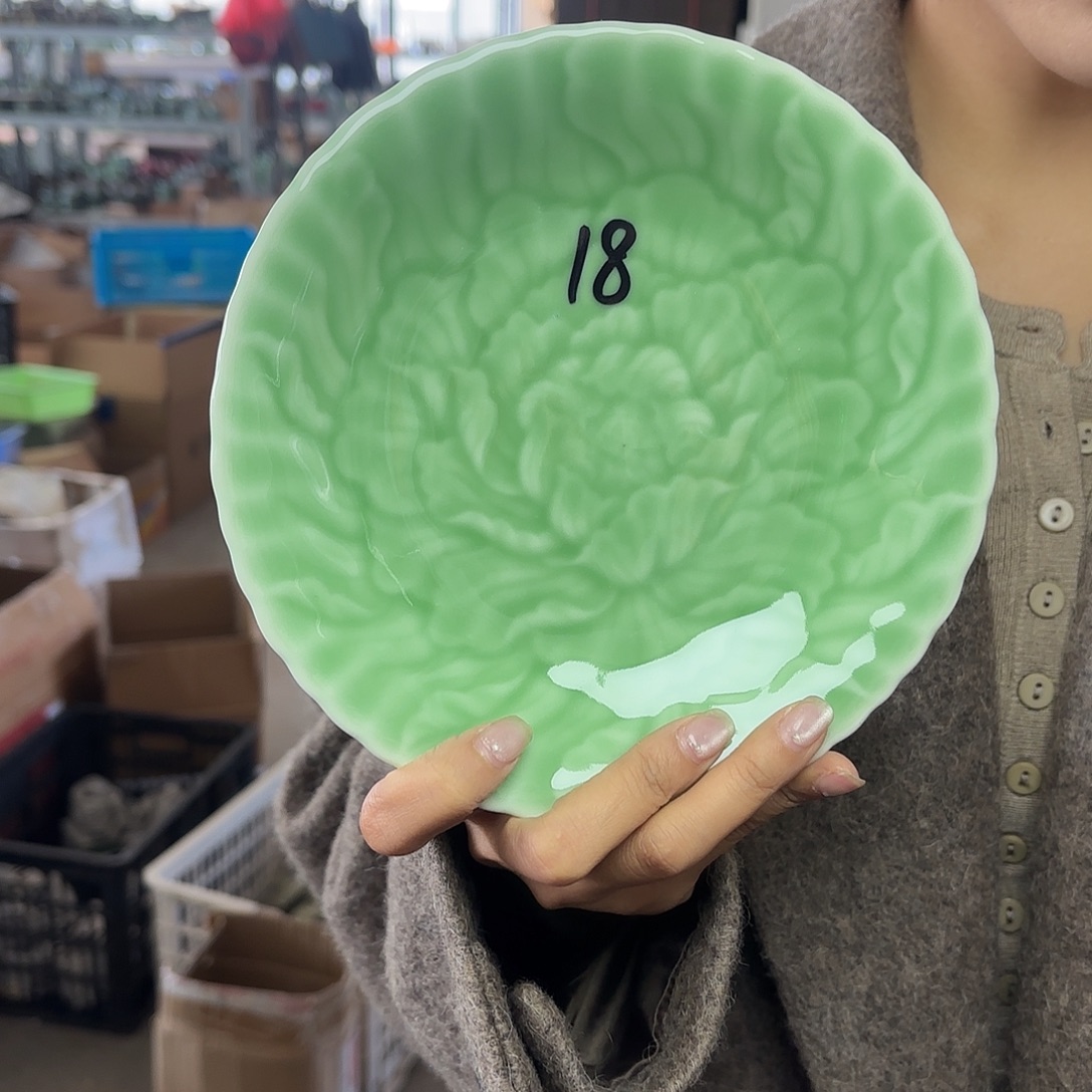 龙泉云间青瓷小米茶器