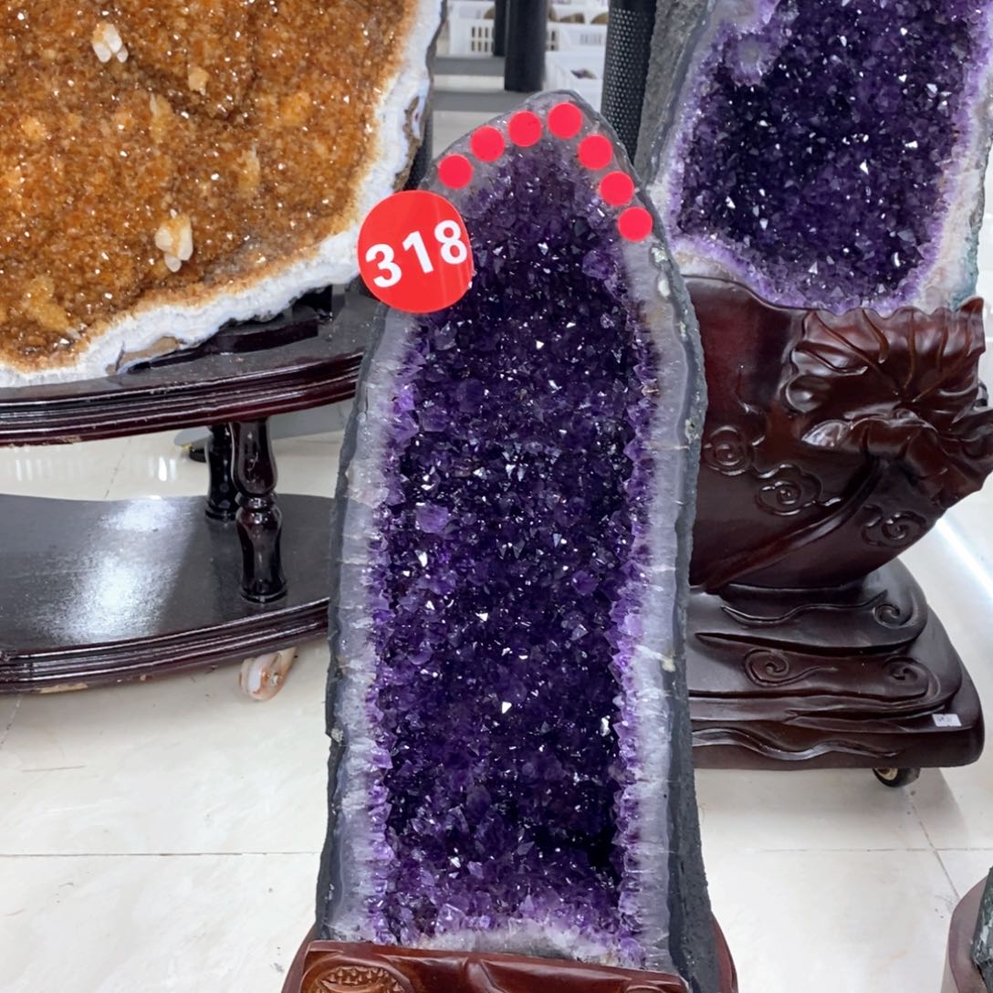未镶嵌大型摆件（非配饰）紫晶