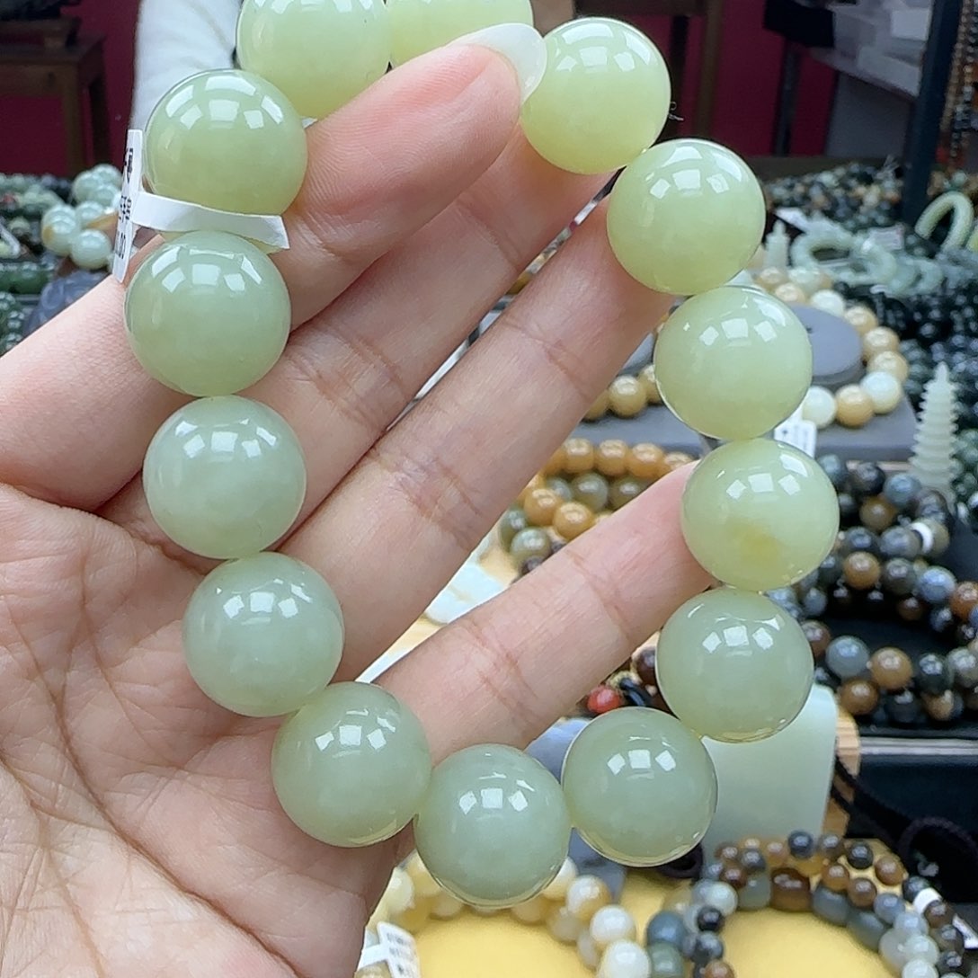 和田玉手链未镶嵌