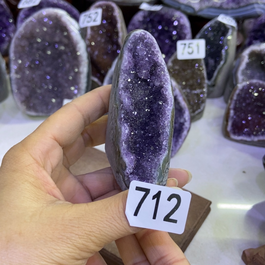 紫晶银S925镶嵌大型摆件（非配饰）