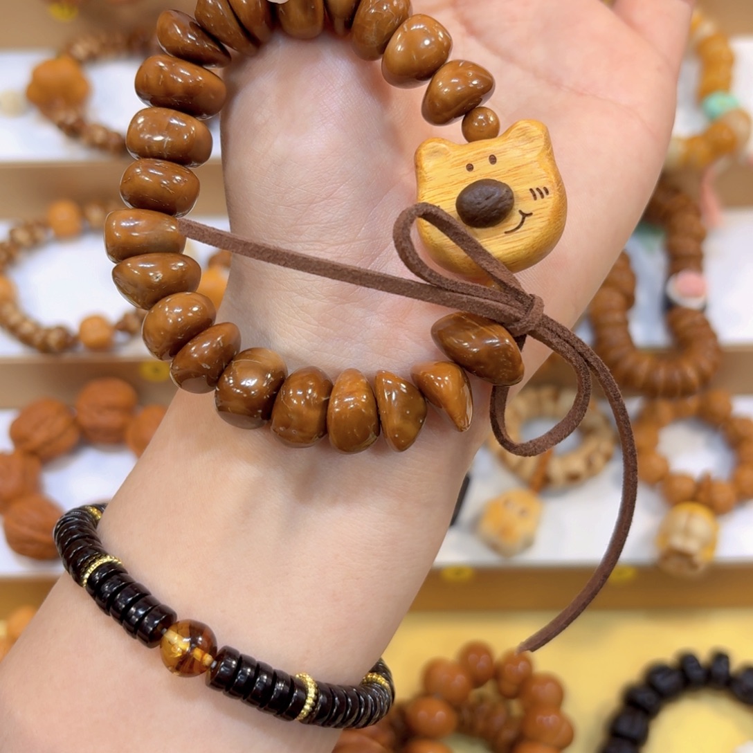 星月菩提手串库克➕熊头